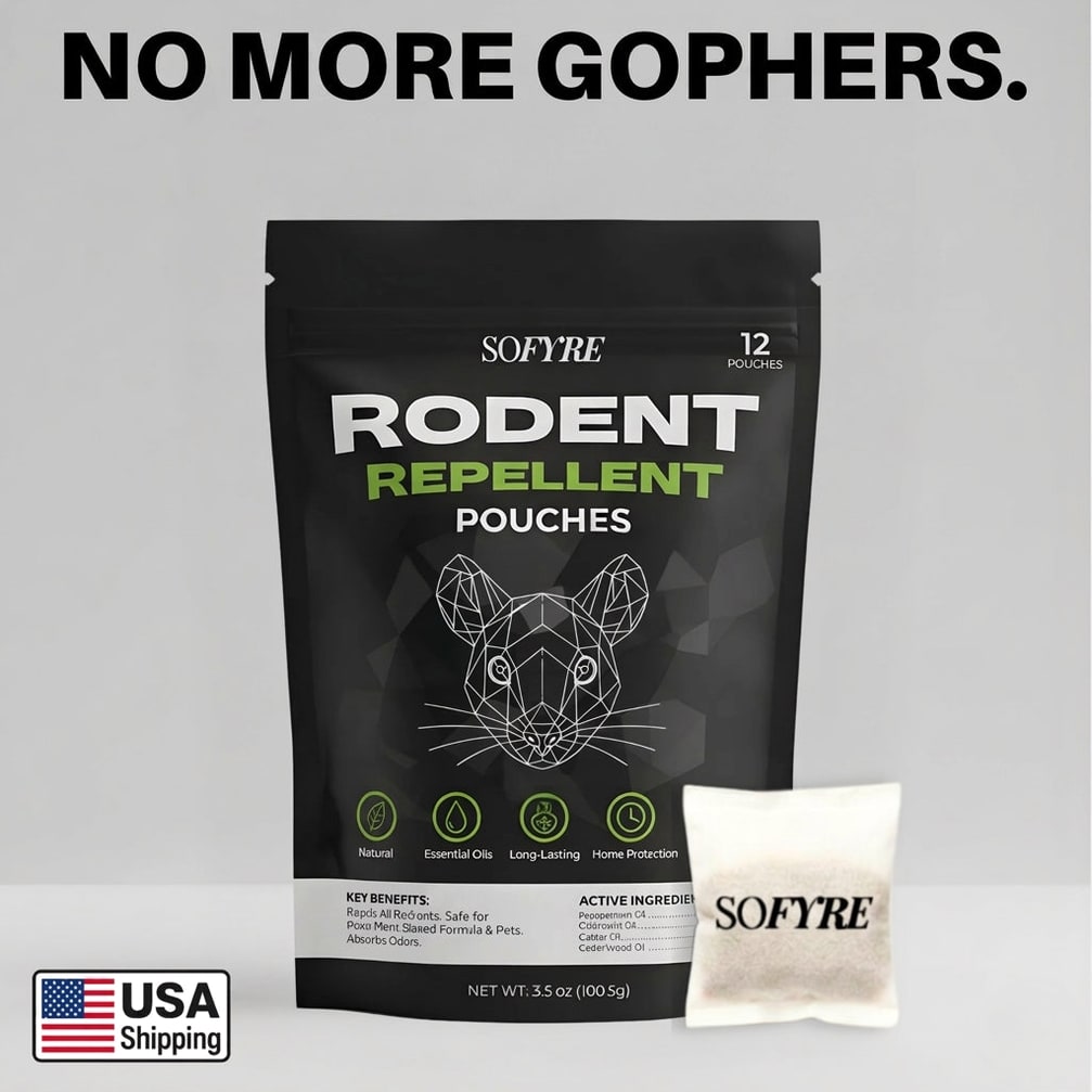Gopher Repellent Pouches 1
