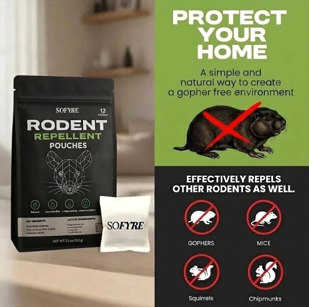 Gopher Repellent Pouches 2