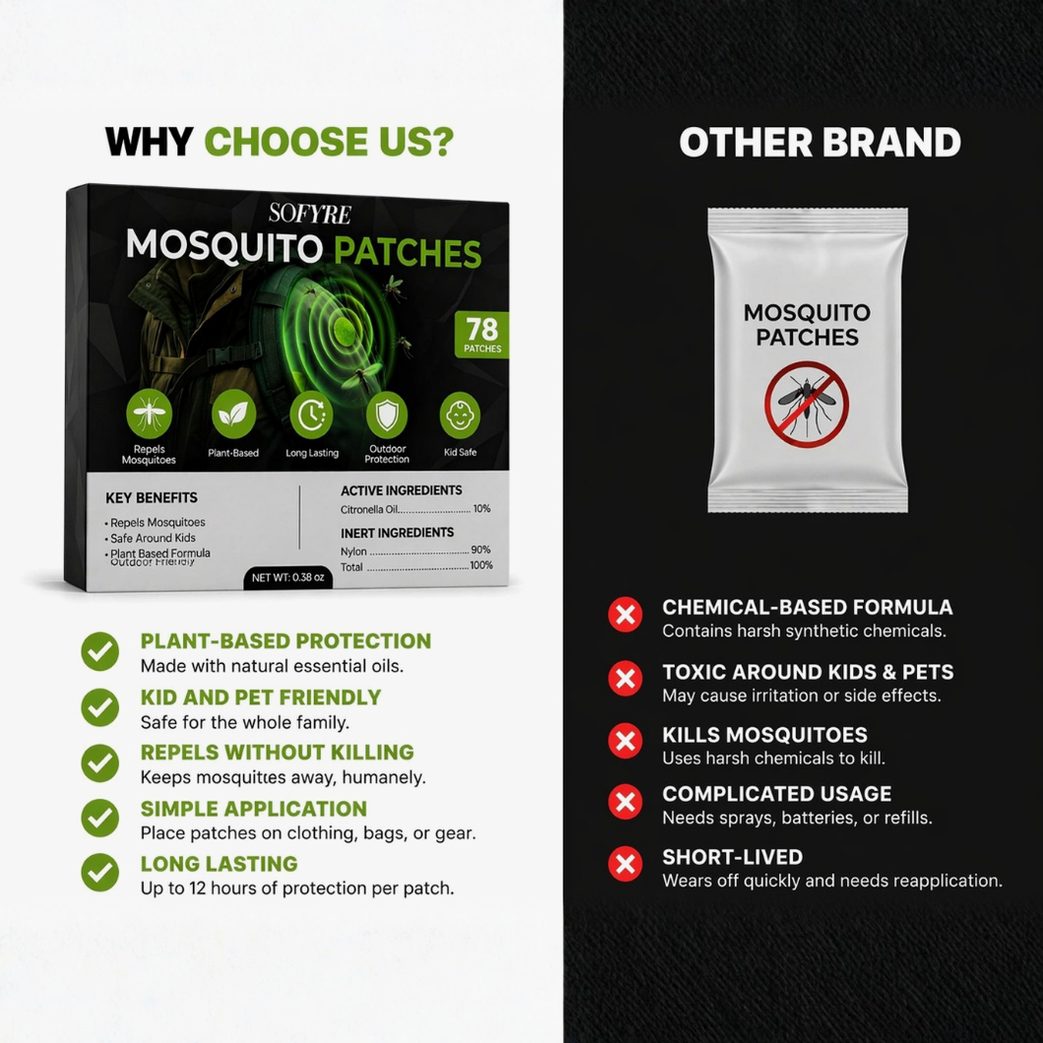 Mosquito Repellent Patches 3