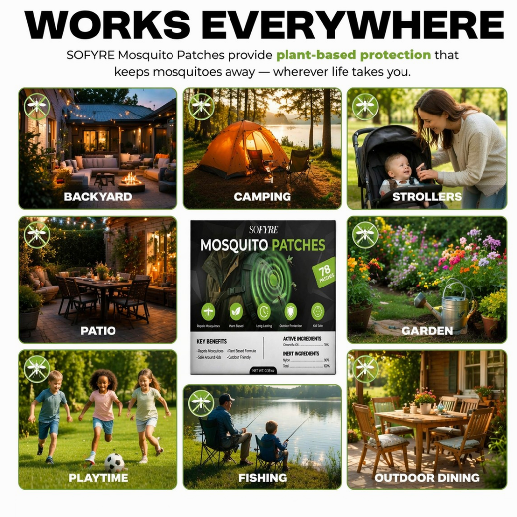 Mosquito Repellent Patches 4