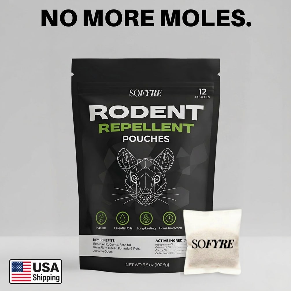 Mole Repellent Pouches 1