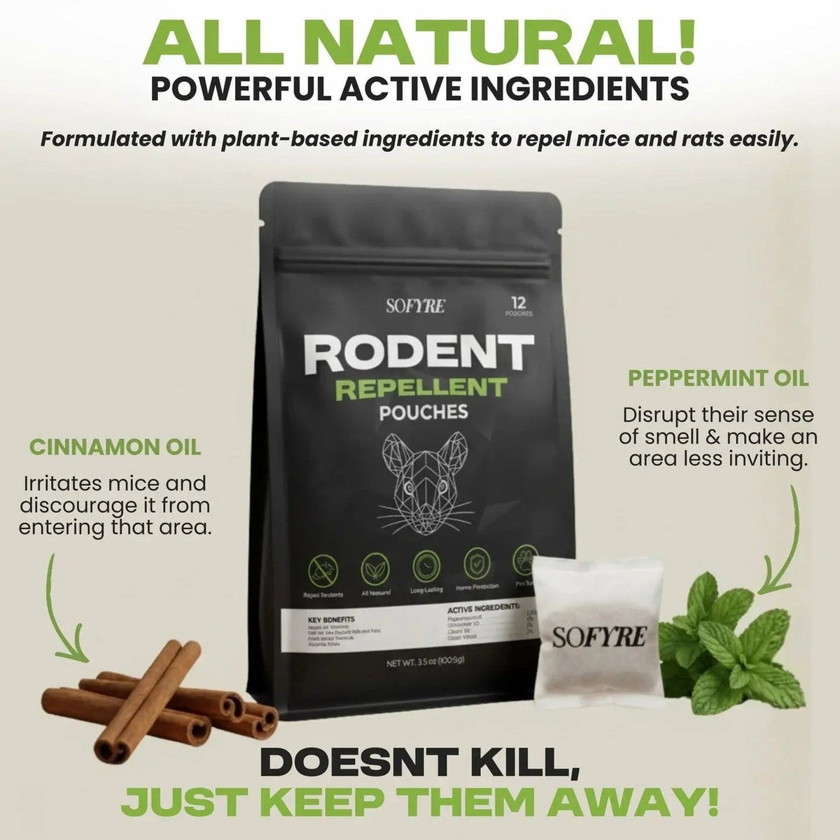 Rodent Repellent Pouches 5
